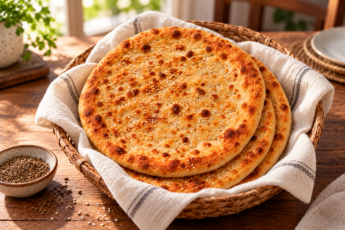 Homemade Naan