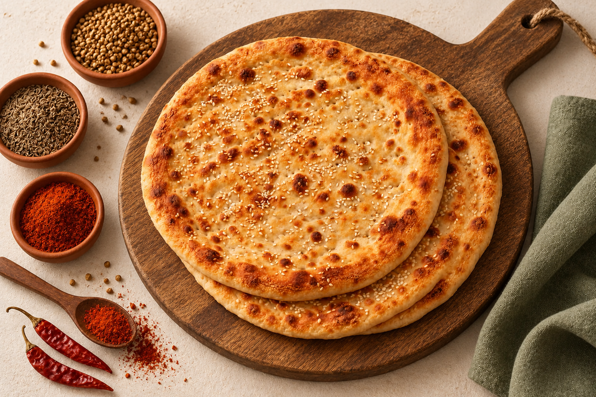 Homemade Naan