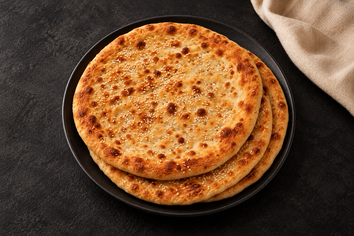 Homemade Naan